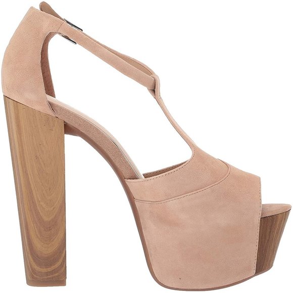 COPY - Jessica Simpson Dany Platforms ~~ICONIC~~ in real Suede Rare size 12 ~~H… - Picture 3 of 8